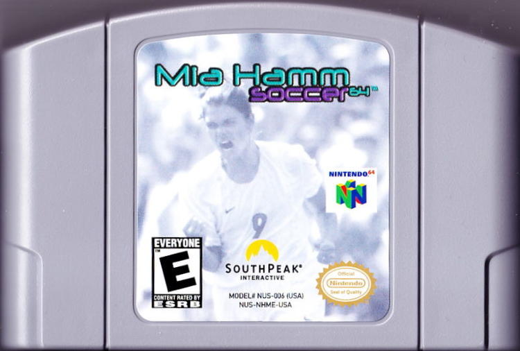 Mia Hamm Soccer 64 (Loose) (used)