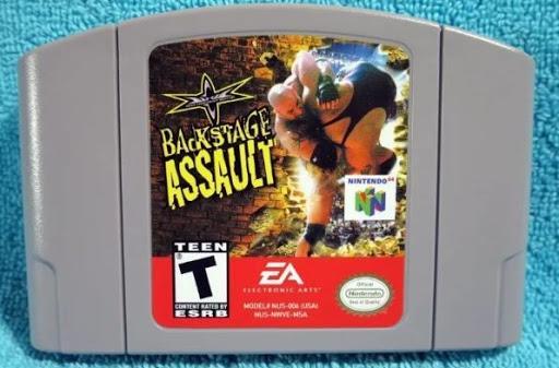 WCW Backstage Assault [Gray Cart] (used)