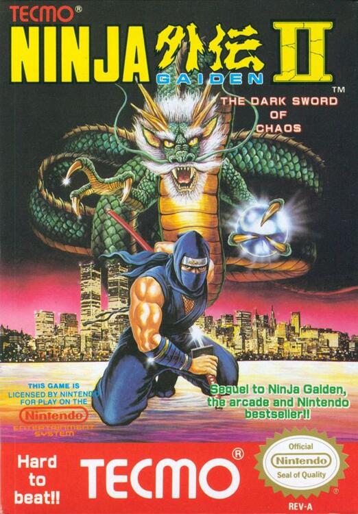 Ninja Gaiden II The Dark Sword of Chaos (Loose) (used)