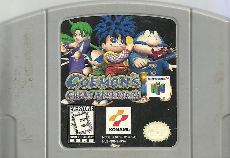 Goemon's Great Adventure (Loose) (used)