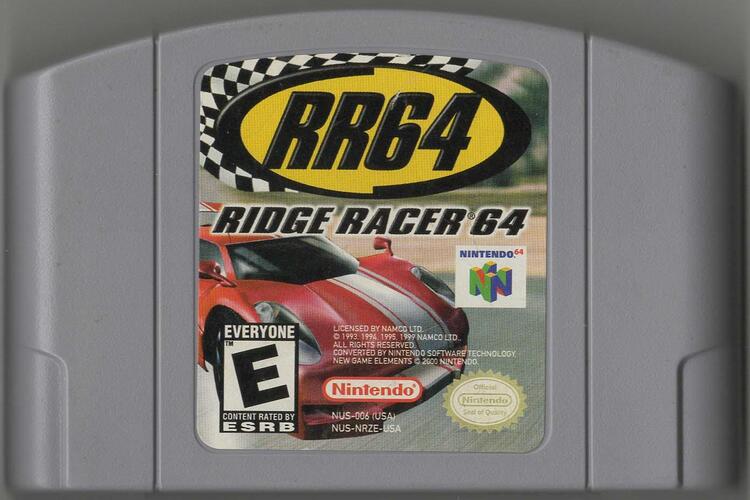 Ridge Racer 64 (Loose) (used)