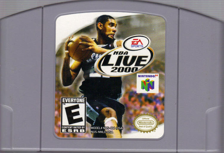 NBA Live 2000 (Loose) (used)