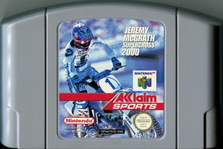 Jeremy McGrath Supercross 2000 (Loose) (used)