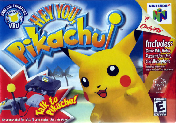 Hey You Pikachu [Microphone Bundle] (Loose) (used)