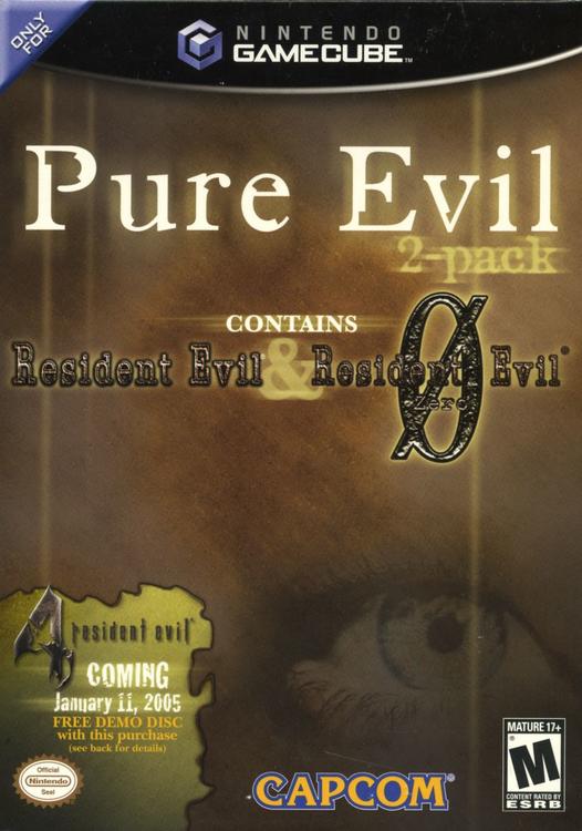 Pure Evil 2 Pack [Resident Evil & Resident Evil Zero] (used)