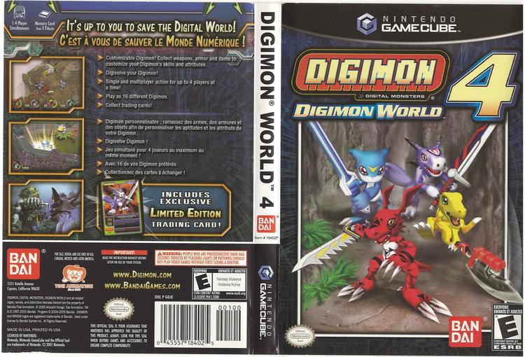 Digimon World 4 (Complete) (used)