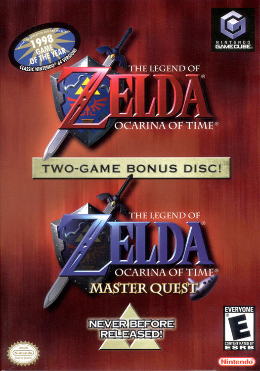 Legend of Zelda Ocarina of Time & Master Quest (Complete) (used)