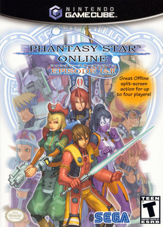Phantasy Star Online Episode I & II (Complete) (used)