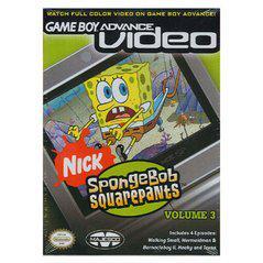 GBA Video SpongeBob SquarePants Volume 3 (Loose) (used)