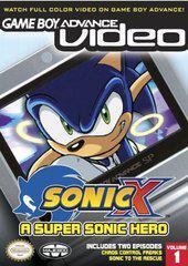 GBA Video Sonic X Volume 1 (Loose) (used)