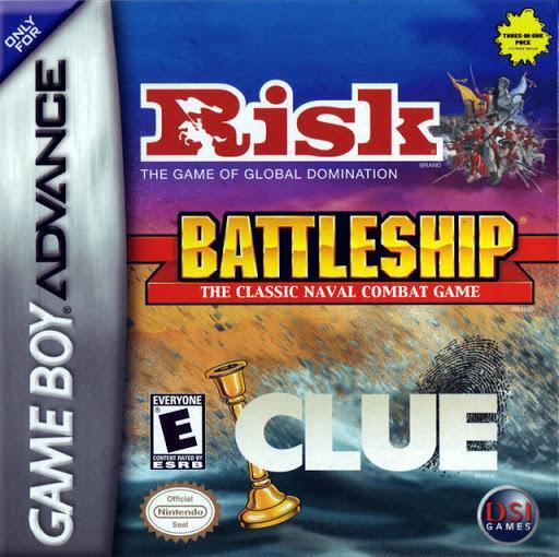 Risk / Battleship / Clue (Loose) (used)