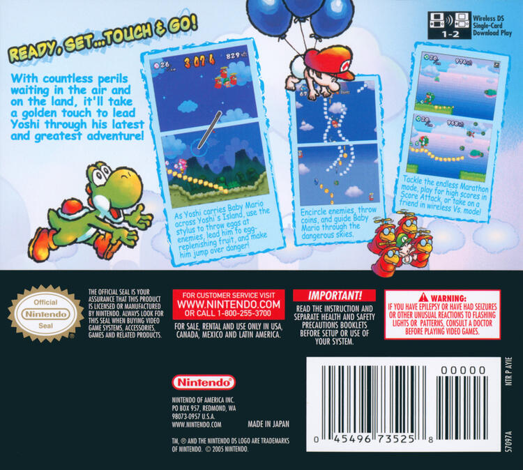 Yoshi Touch and Go (Complete) (used)