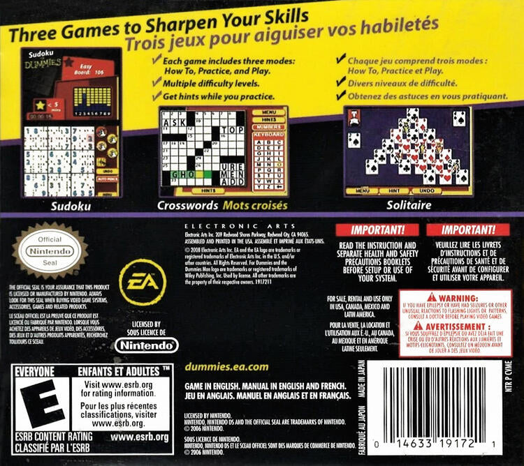 Travel Games For Dummies (Complete) (used)