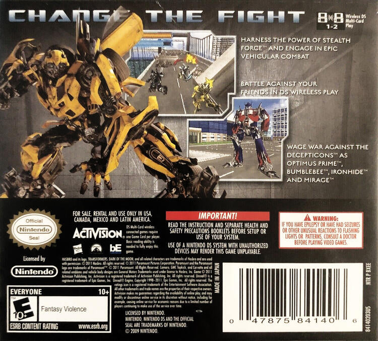 Transformers Dark of the Moon: Autobots (Complete) (used)