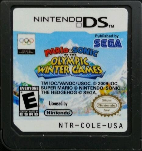 Mario and Sonic Olympic Winter Games (Complete) (used)