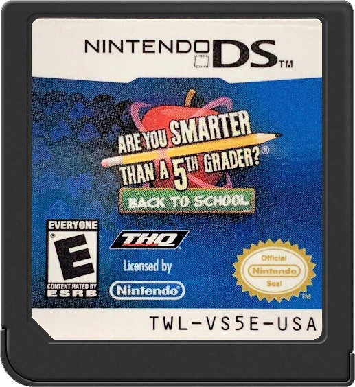 Are You Smarter Than A 5th Grader? Back to School (Loose) (used)