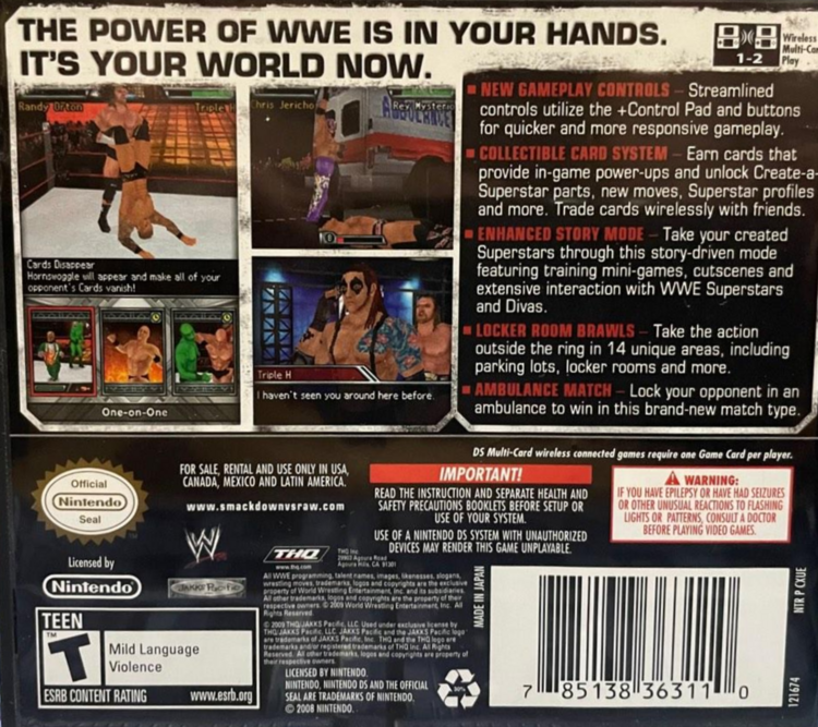 WWE Smackdown vs. Raw 2010 (Complete) (used)