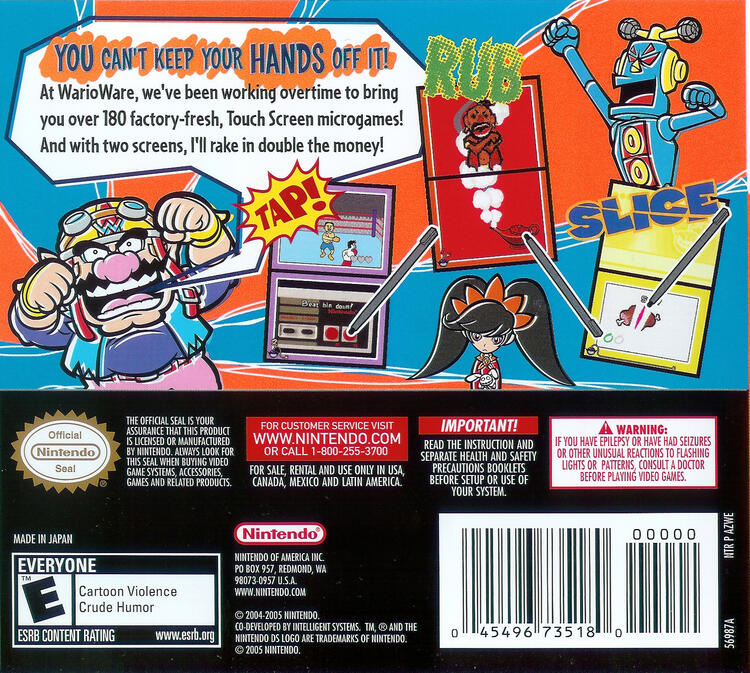 Wario Ware Touched (Complete) (used)
