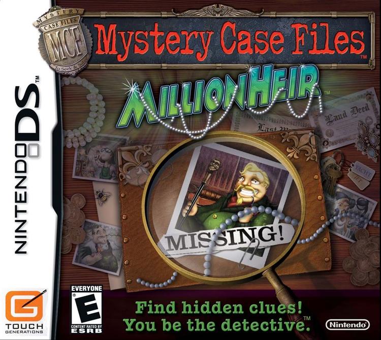 Mystery Case Files MillionHeir (Complete) (used)