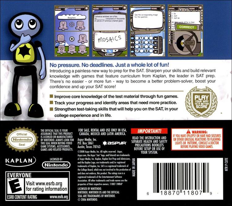 FutureU The Prep Game for SAT (Complete) (used)