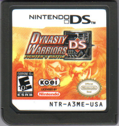 Dynasty Warriors DS Fighter's Battle (Loose) (used)