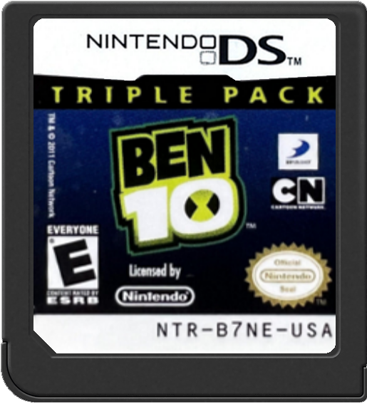 Ben 10 Triple Pack [Alien Force, Alien Force: Vilgax Attacks, Protector of Earth] (Loose) (used)