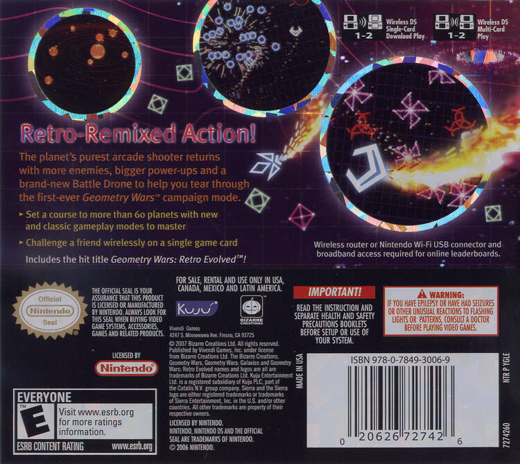 Geometry Wars Galaxies (Complete) (used)