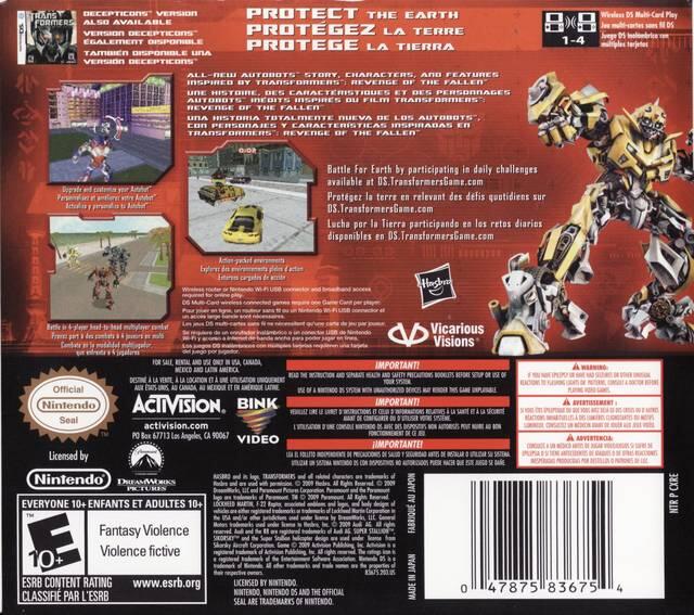 Transformers Revenge of the Fallen: Autobots (Complete) (used)