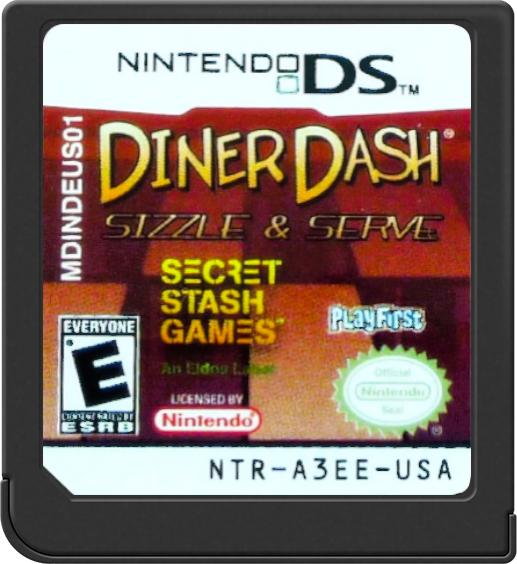 Diner Dash Sizzle and Serve (Loose) (used)