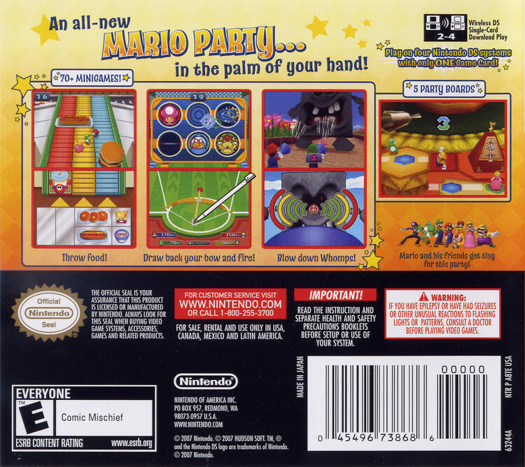 Mario Party DS (Complete) (used)