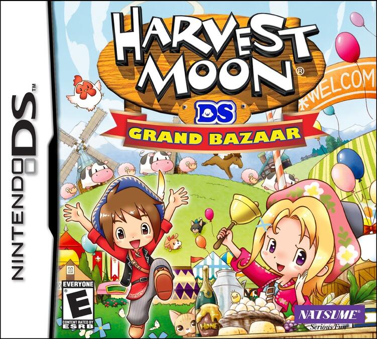 Harvest Moon DS Grand Bazaar (Complete) (used)
