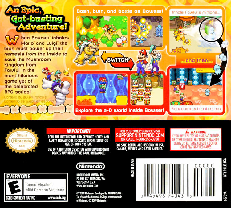 Mario & Luigi Bowser's Inside Story (Complete) (used)