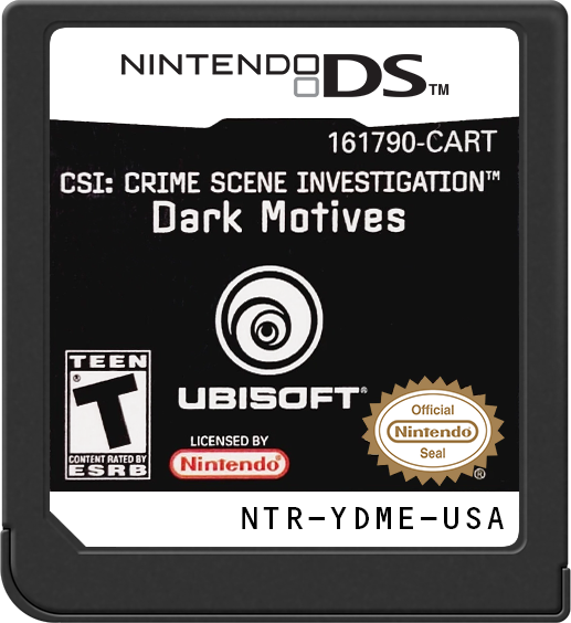CSI Dark Motives (Complete) (used)