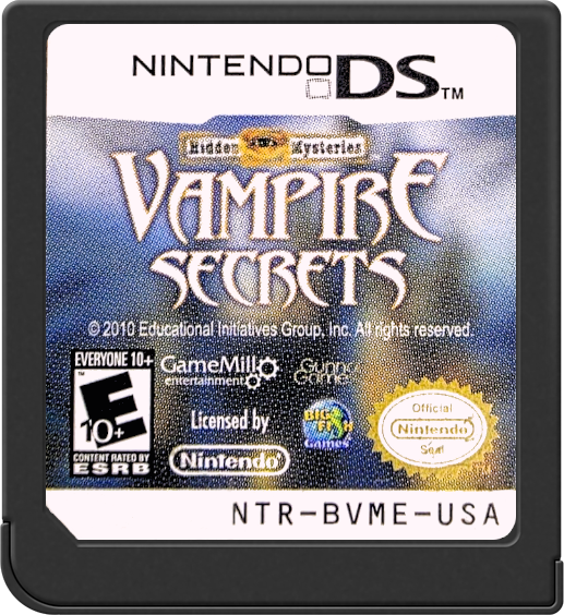 Hidden Mysteries: Vampire Secrets (Loose) (used)