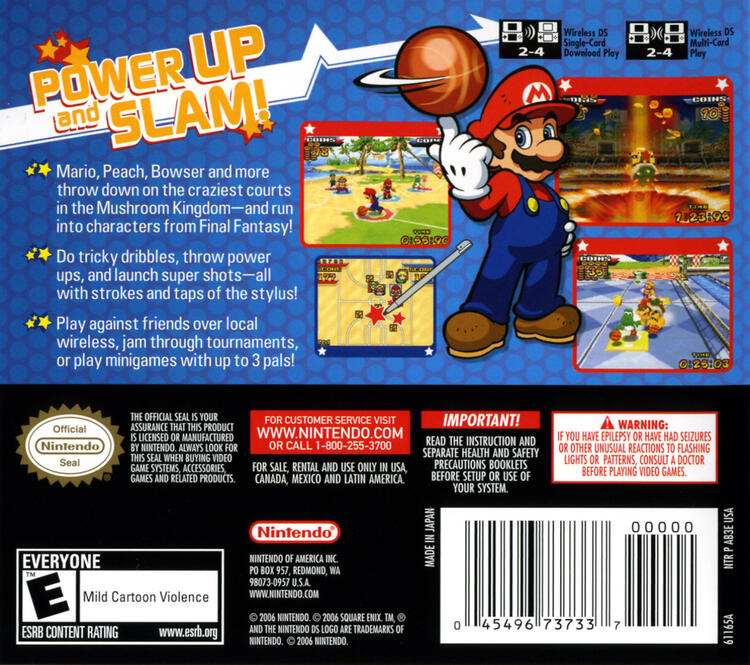 Mario Hoops 3 on 3 (Complete) (used)