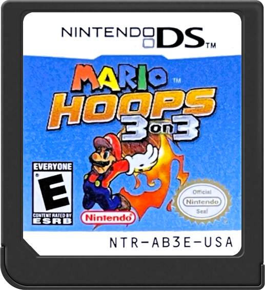 Mario Hoops 3 on 3 (Complete) (used)