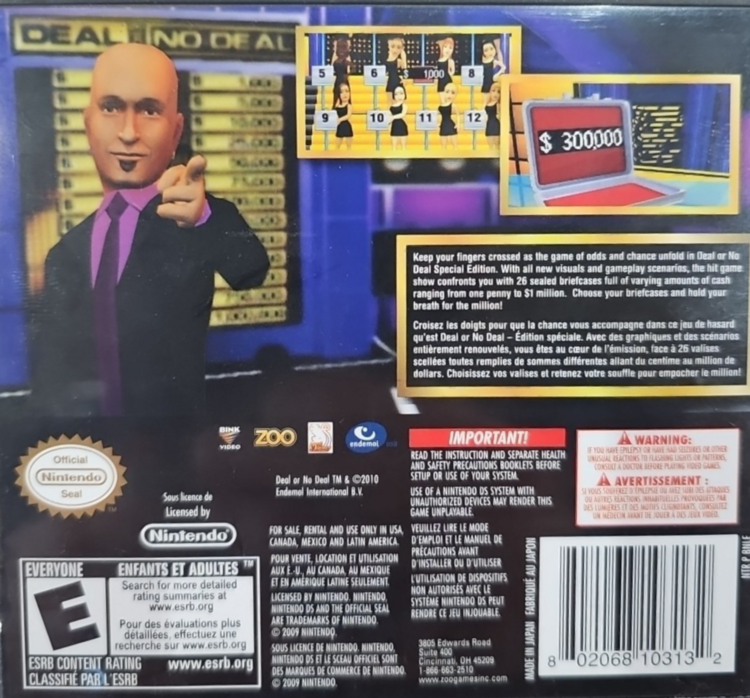 Deal or No Deal [Special Edition] (Complete) (used)