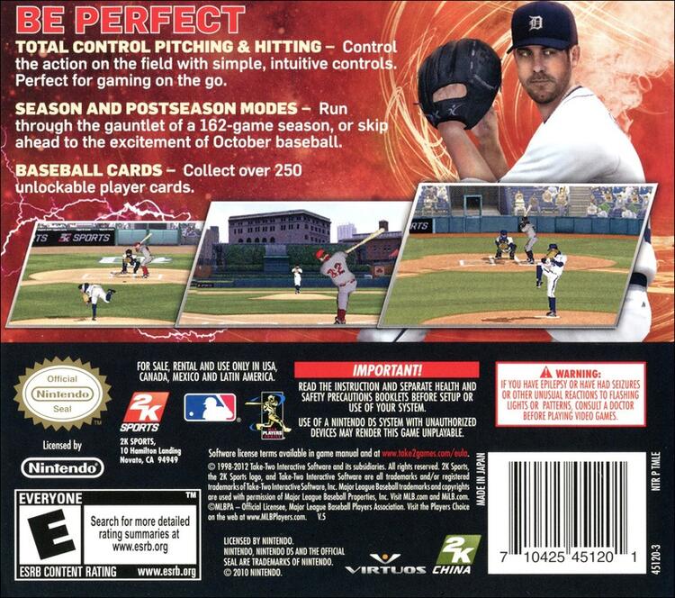 Major League Baseball 2K12 (Complete) (used)