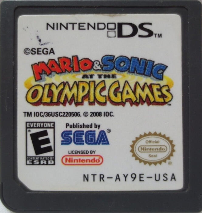 Mario and Sonic Olympic Games (Loose) (used)