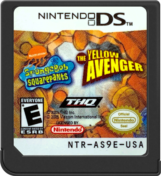 SpongeBob SquarePants Yellow Avenger (Loose) (used)