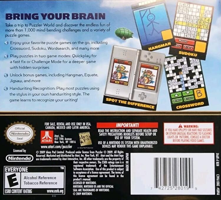 Puzzler World (Complete) (used)