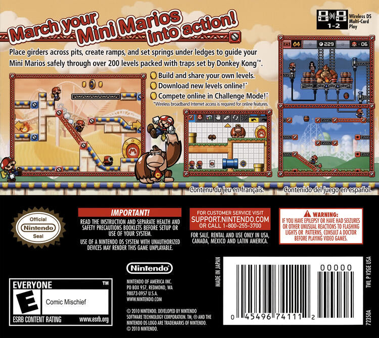 Mario vs. Donkey Kong Mini-Land Mayhem (Complete) (used)