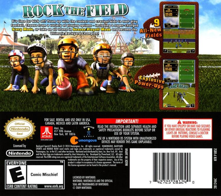 Backyard Sports: Rookie Rush (Complete) (used)