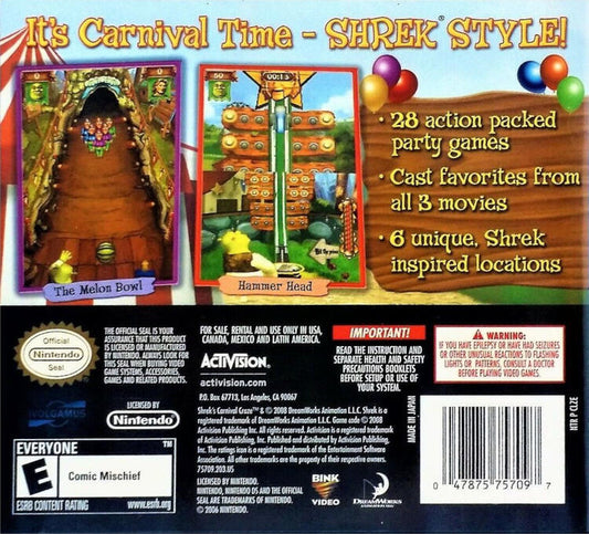Shrek's Carnival Craze (Complete) (used)