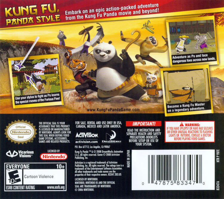 Kung Fu Panda (Complete) (used)