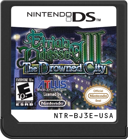 Etrian Odyssey III The Drowned City (Loose) (used)