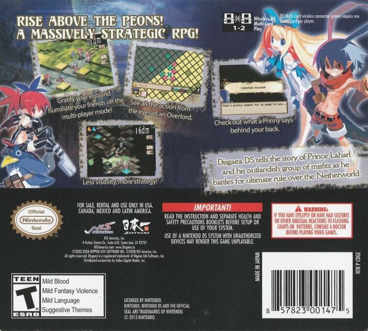 Disgaea DS (Complete) (used)