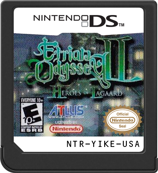 Etrian Odyssey II Heroes of Lagaard (Loose) (used)