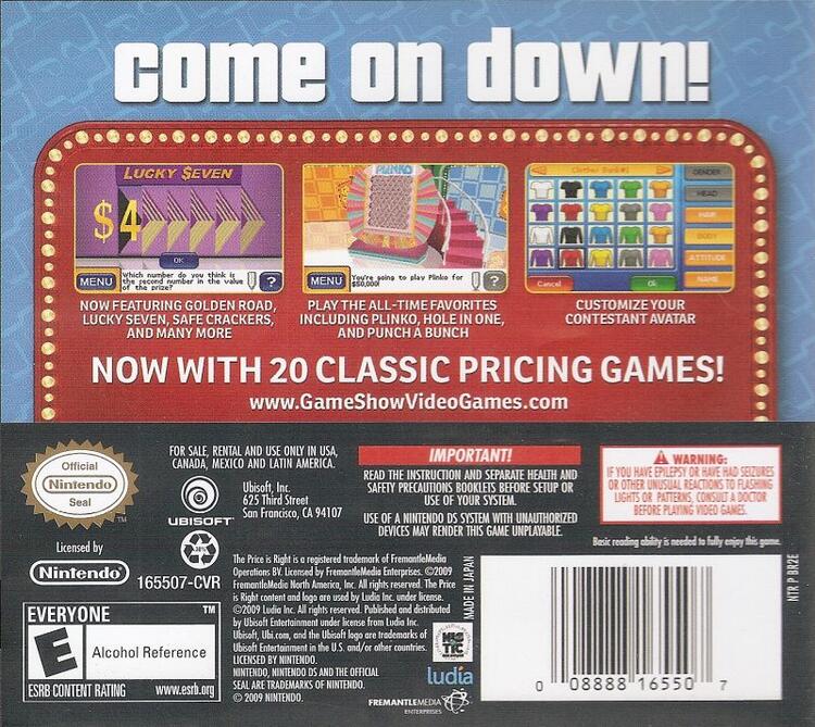 Price is Right, The: 2010 Edition (Complete) (used)