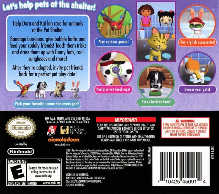 Dora & Kai-lan's Pet Shelter (Complete) (used)